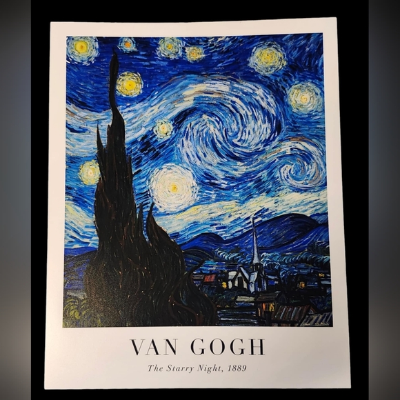 4pc Van Gogh Prints - Picture 4 of 4